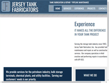 Tablet Screenshot of jerseytank.com